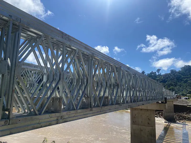 Projekt mosta Bailey od 108 metara u Maleziji